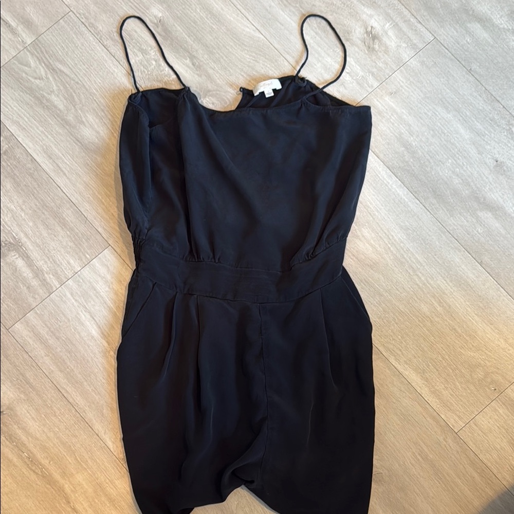 Elegant Black Women's romper